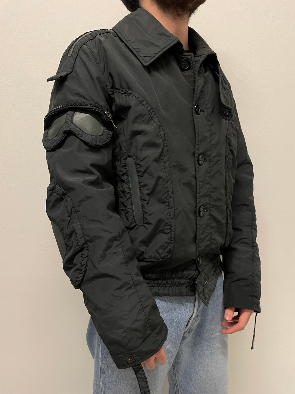 AW2003 Dolce & Gabbana Goggle bomber jacket