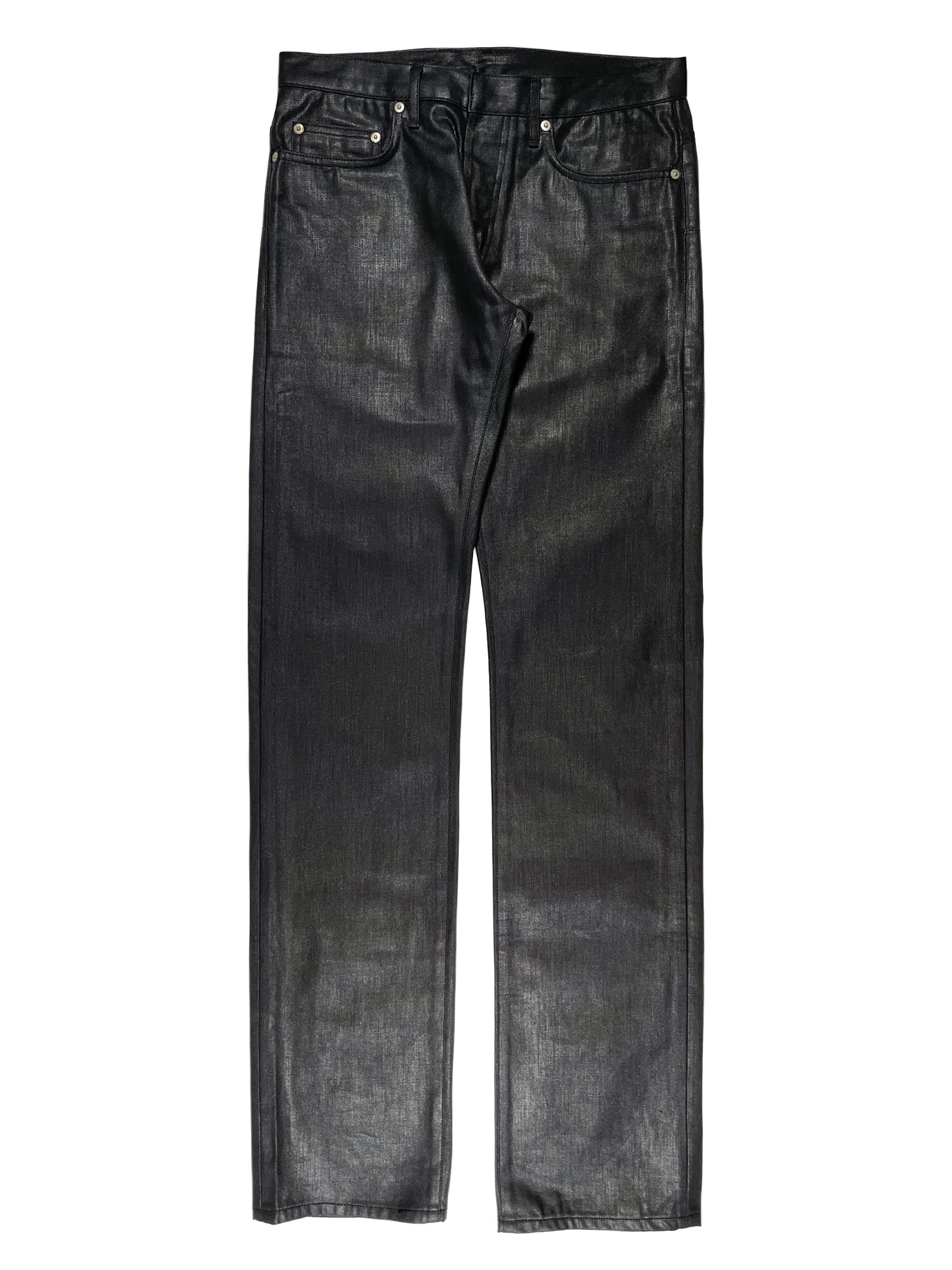 2000s Dior Homme polyurethane coated denim – elevated archives