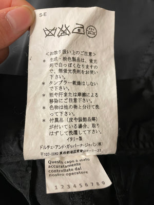 AW2003 Dolce & Gabbana Nylon Bondage Pants