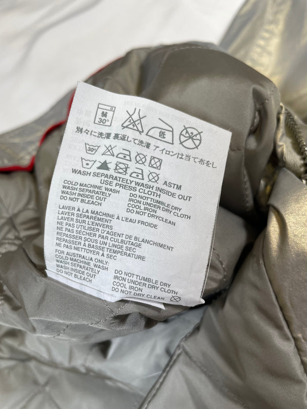 2000’s Prada astro silver cargo pants