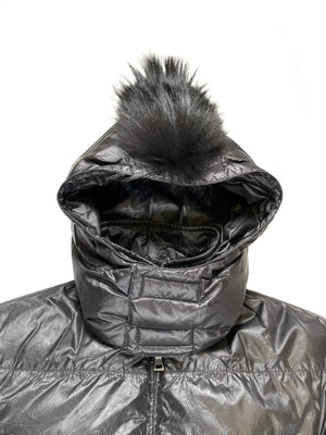 AW2008 Prada punk mohawk down jacket