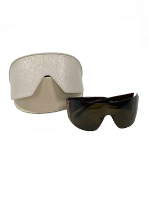 2000’s Jean Paul Gaultier visor sunglasses