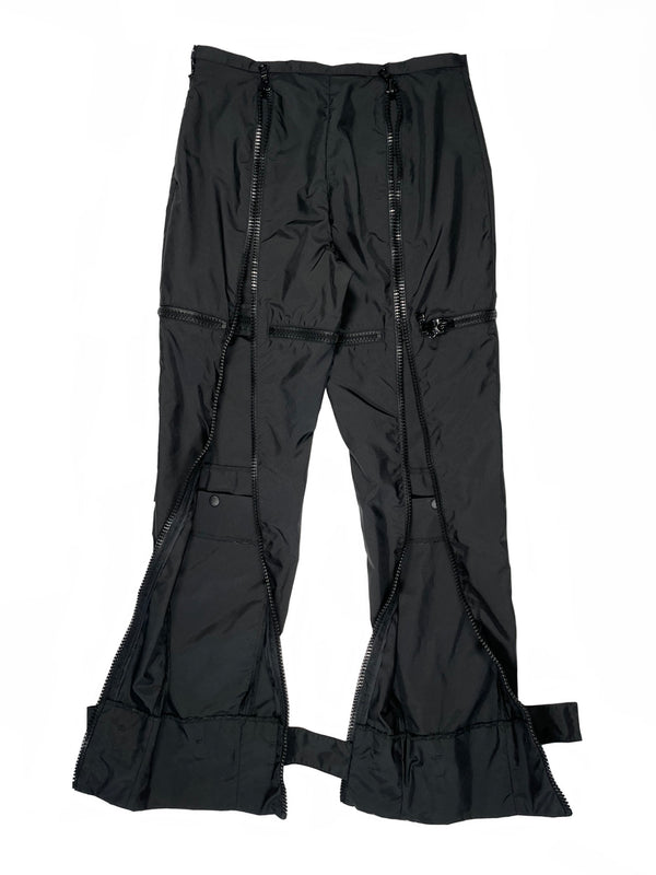 1999 Miu Miu full zip nylon pants