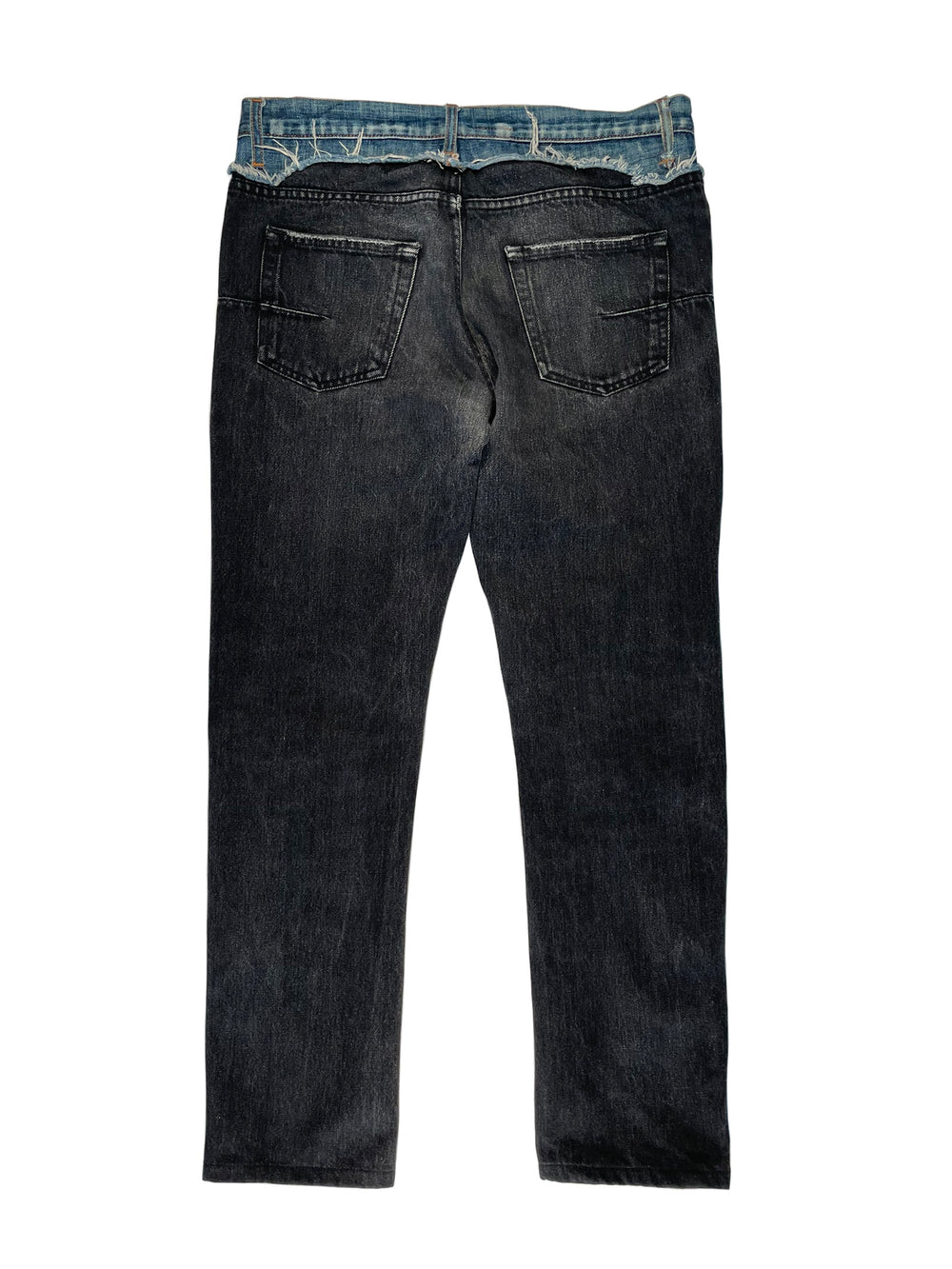 AW2006 Dior Homme cummerbund jeans
