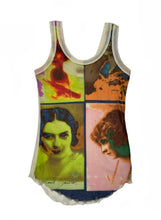 Load image into Gallery viewer, Jean Paul Gaultier faces mesh tank
