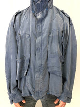 Load image into Gallery viewer, 1990’s Katharine Hamnett cargo bomber jacket in silk
