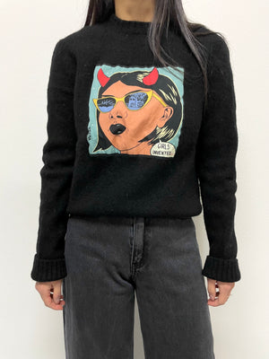AW2017 Prada “Girls invented” sweater