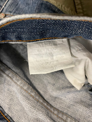 AW2005 Dolce & Gabbana patchwork cargo Denim