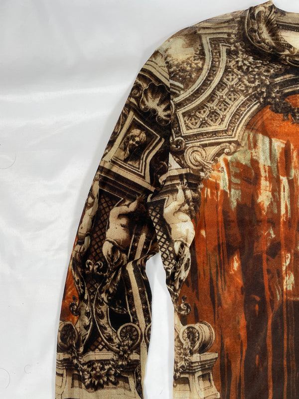 AW1998 Jean Paul Gaultier Mesh Long Sleeve