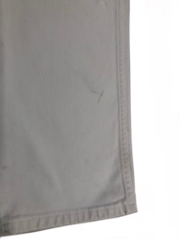 1999 Helmut Lang double knee carpenter ice white pants