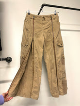 Load image into Gallery viewer, 2004 Dolce &amp; Gabbana full zipper cargo multi pockets pants
