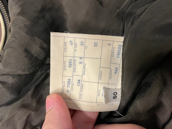 1990s Emporio Armani biker leather jacket