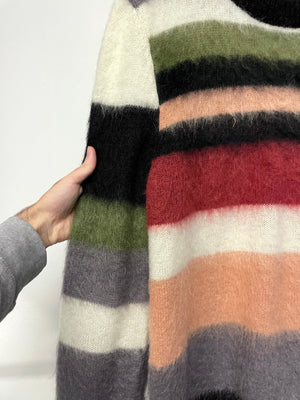 AW2017 Saint Laurent Johnny Rotten mohair sweater