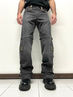 2004 Dolce & Gabbana bondage cargo pants