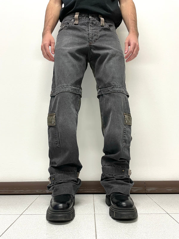 2004 Dolce & Gabbana bondage cargo pants