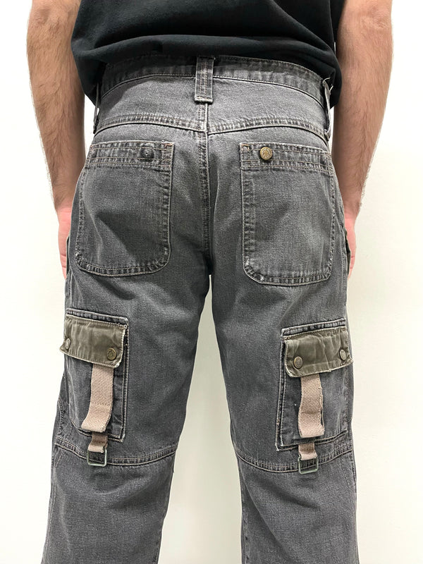 2004 Dolce & Gabbana bondage cargo pants