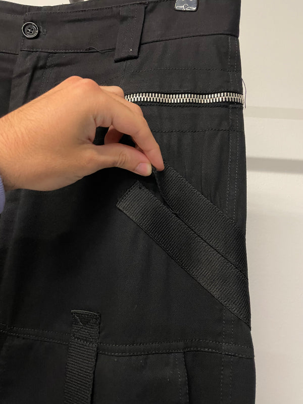 AW2003 Dolce & Gabbana bondage cargo pants