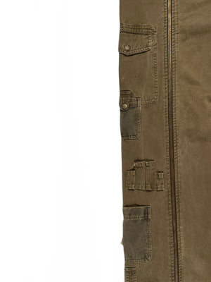 2000’s Dolce & Gabbana full zipper cargo pants