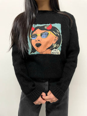 AW2017 Prada “Girls invented” sweater