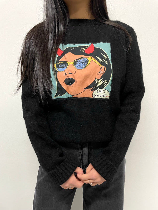 AW2017 Prada “Girls invented” sweater