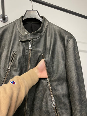 2002 Martin Maison Margiela leather jacket
